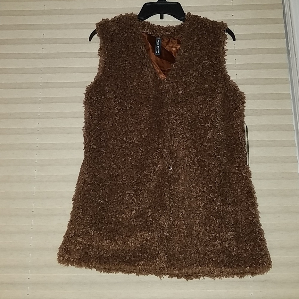 Fuzzy vest